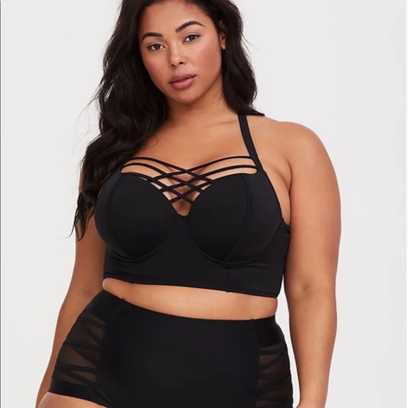 torrid bathing suit tops